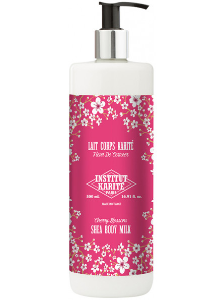 institut karité paris Lait Corps Karité Fleur de Cerisier 500 mL