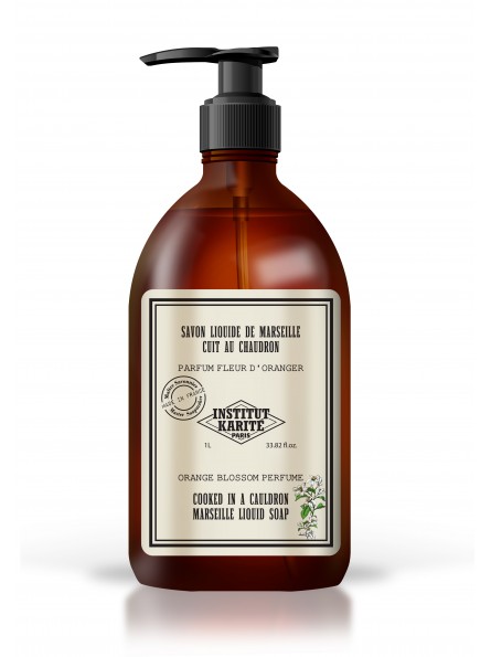 institut karité paris Savon Liquide de Marseille So Vintage Fleur d’Oranger 1L