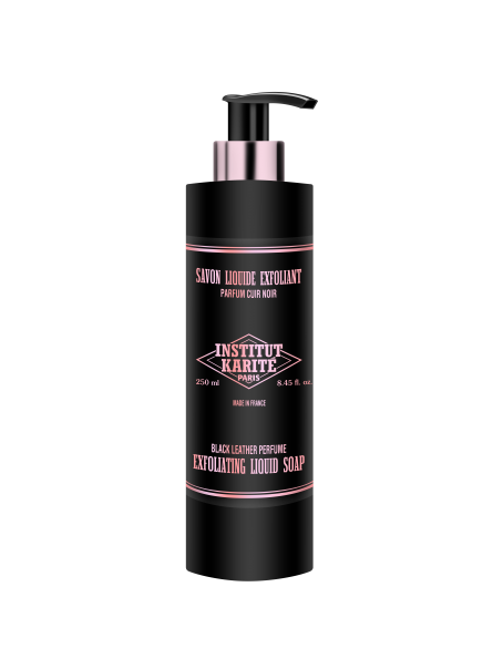 institut karité paris Savon Liquide Exfoliant 250mL Black Leather