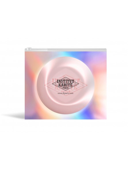 institut karité paris Savon Macaron Rose 27g avec pochette hologramme