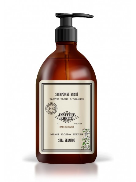 institut karité paris Shampooing Karité Collection Vintage – Fleur d'Oranger 1L