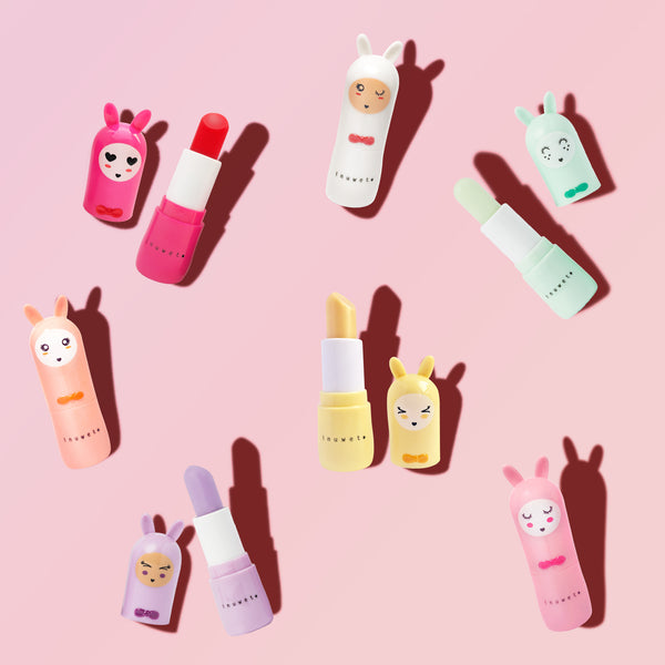 Inuwet Bunny En Rose - Baume à Lèvres Fraise