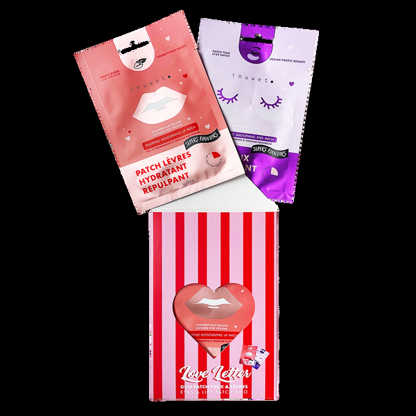 Inuwet Coffret Love Letter - Patch Yeux & Lèvres