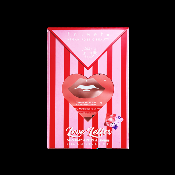 inuwet Coffret Love Letter - Patch yeux & lèvres