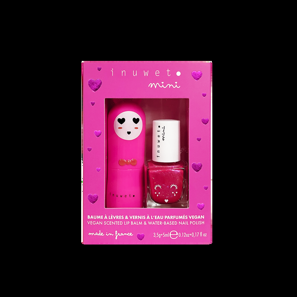 inuwet Duo baume & vernis kids - Fushia