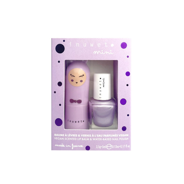 inuwet Duo baume & vernis kids - Mauve