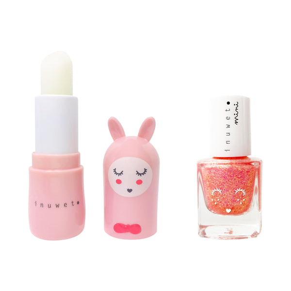 Inuwet Duo Baume & Vernis Kids - Rose Clair