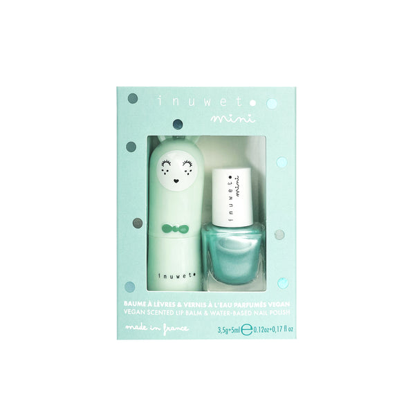 inuwet Duo baume & vernis kids - Turquoise