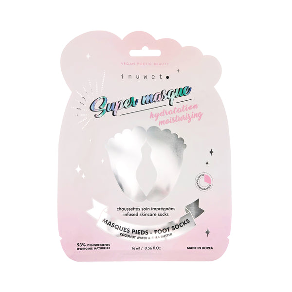 inuwet Masque pieds - Hydratant