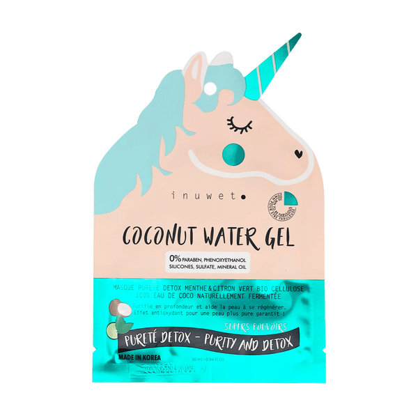 inuwet Masque visage licorne - Pureté Detox