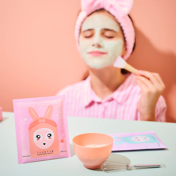Inuwet Masque Visage - Peel Off Rose-litchi