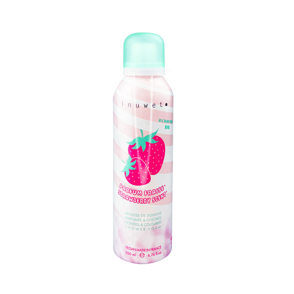 inuwet Mousse de douche - Parfum fraise