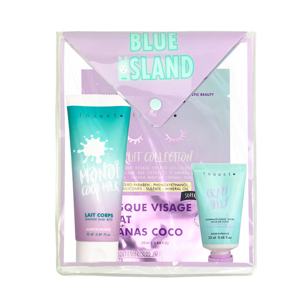 inuwet Trousse Blue Island - Rituel de soin