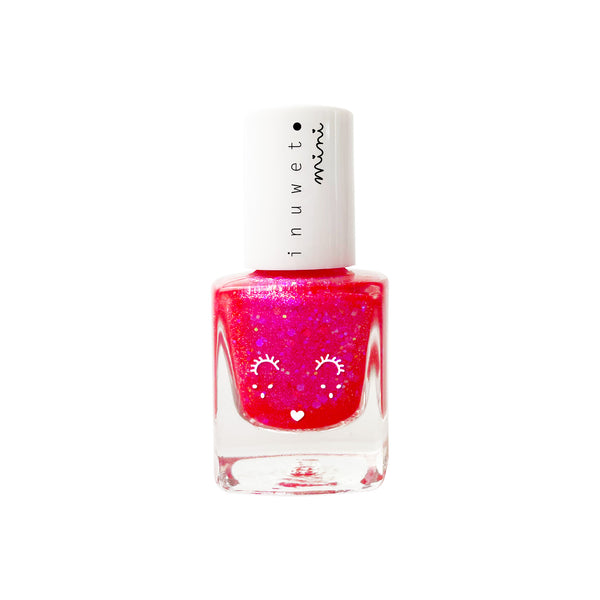 inuwet Vernis à l'eau fuchsia - Parfum fraise