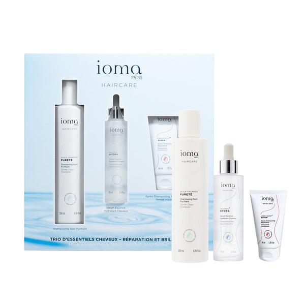 IOMA Paris Trio d'Essentiels Cheveux - Réparation et Brillance Coffret