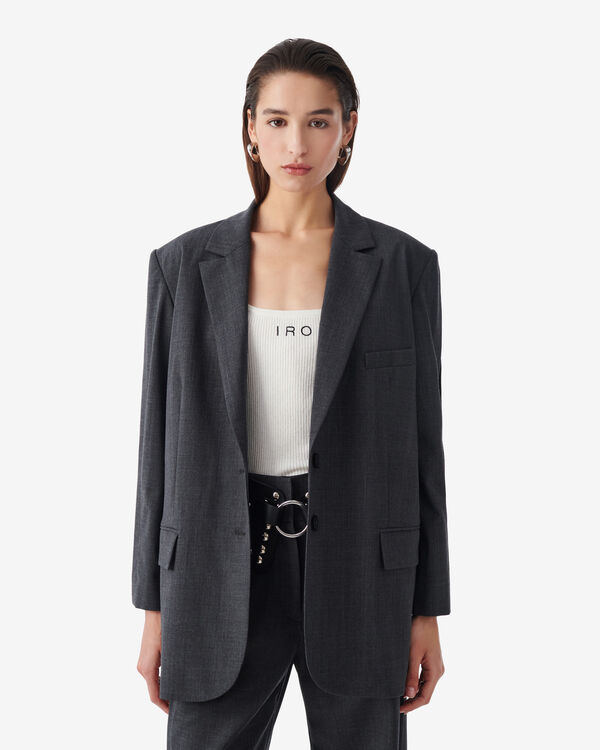 Iro BLAZER OVERSIZE GRY35