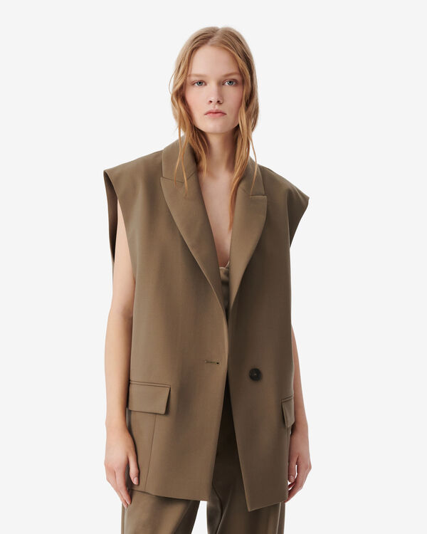 Iro BLAZER SANS MANCHES KAK01