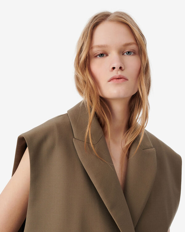 Iro BLAZER SANS MANCHES KAK01