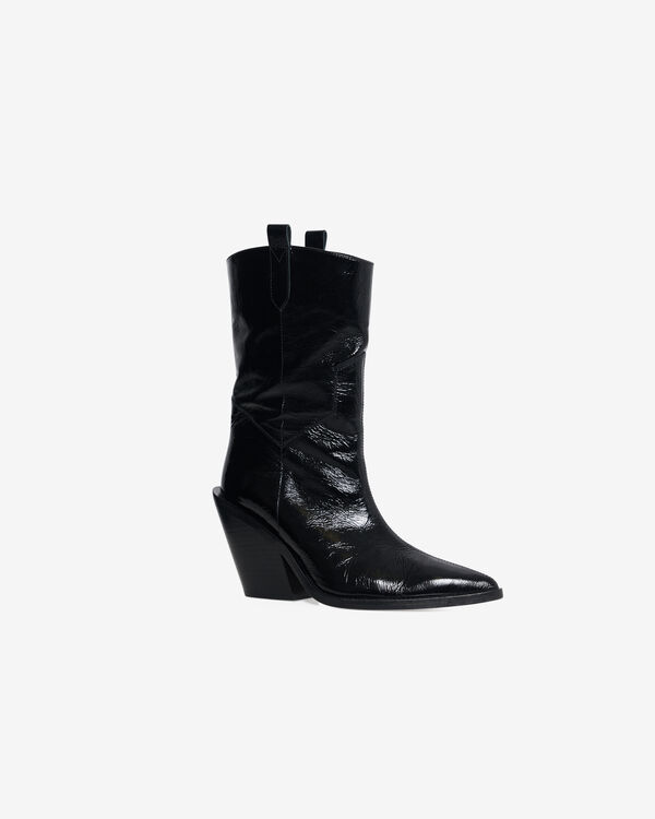 Iro BOTTINES EN CUIR BLA01