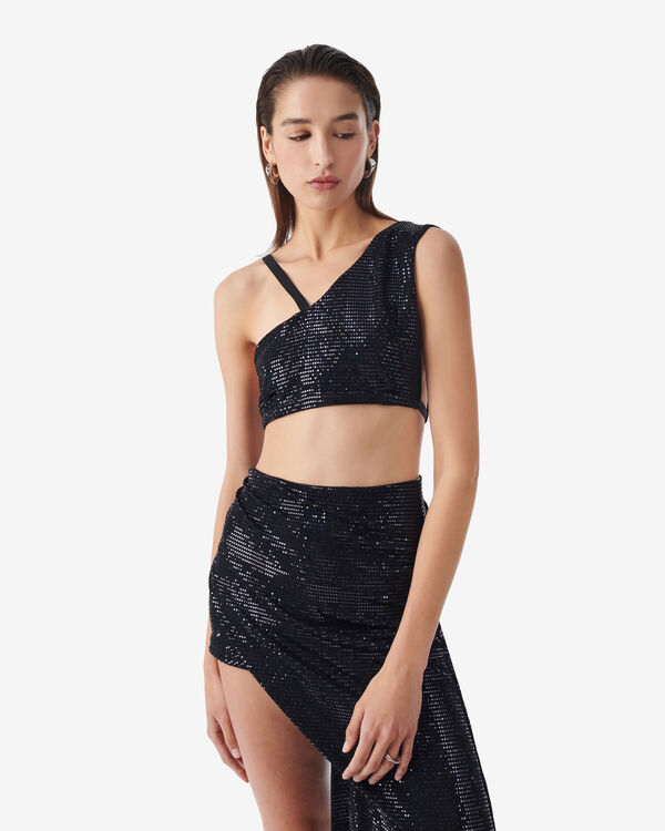 Iro BRASSIÈRE À PAILLETTES BLA11