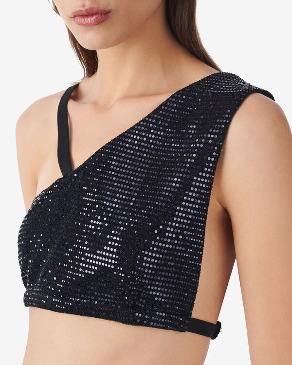 Iro BRASSIÈRE À PAILLETTES BLA11