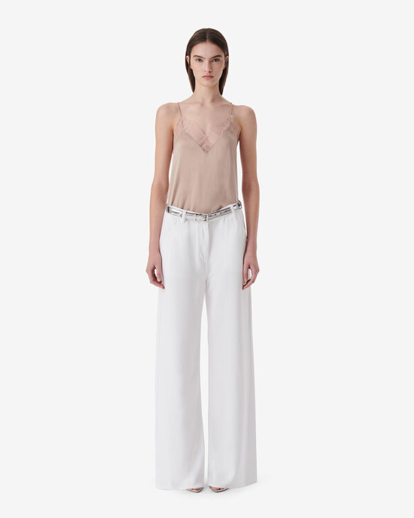 Iro CARACO À DENTELLE BLA01