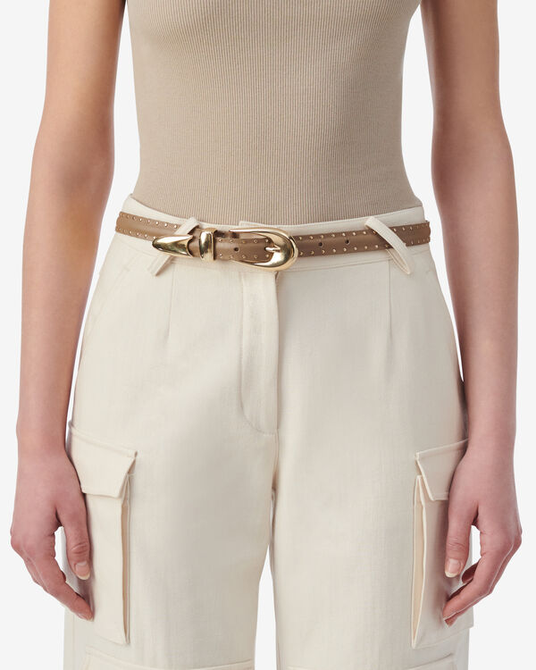 Iro CEINTURE À CLOUS DORÉS BRO55