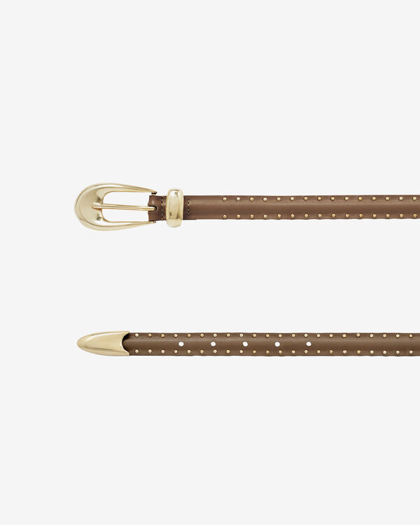 Iro CEINTURE À CLOUS DORÉS BRO55