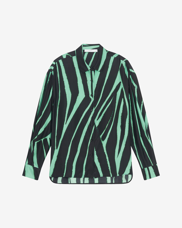 iro CHEMISE À IMPRIMÉ EN SOIE GRE63