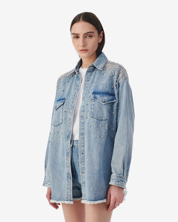 Iro CHEMISE EN JEAN BLU47