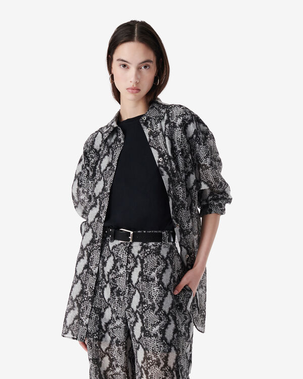 Iro CHEMISE LONGUE À IMPRIMÉ BLA80