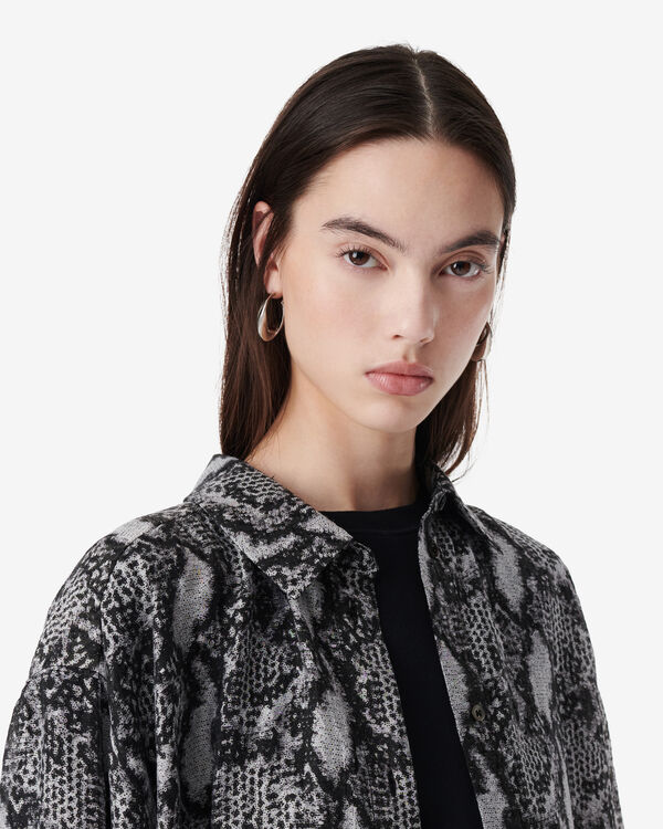 Iro CHEMISE LONGUE À IMPRIMÉ BLA80