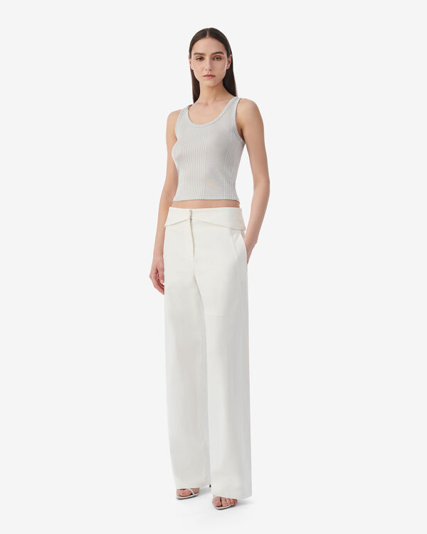 Iro DÉBARDEUR CÔTELÉ GRY02