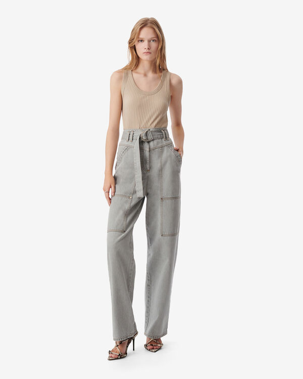 Iro DÉBARDEUR CROP CÔTELÉ BRO17