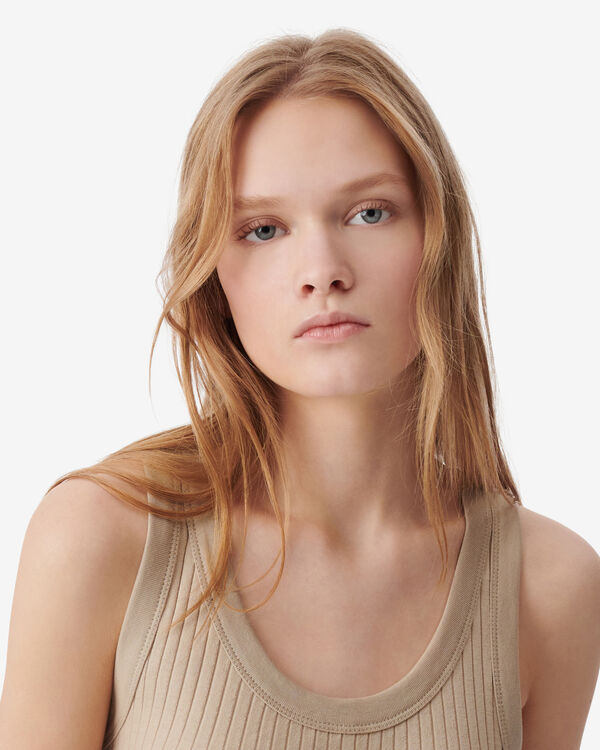 Iro DÉBARDEUR CROP CÔTELÉ BRO17