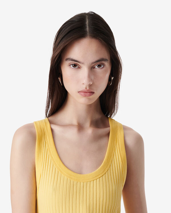 Iro DÉBARDEUR CROP CÔTELÉ GRE62