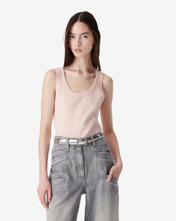 Iro DÉBARDEUR CROP CÔTELÉ GRE62