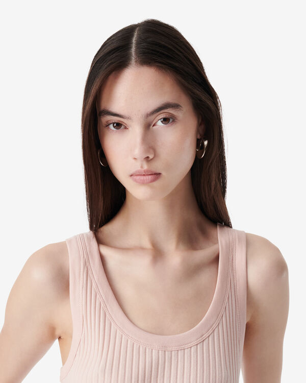 Iro DÉBARDEUR CROP CÔTELÉ GRE62