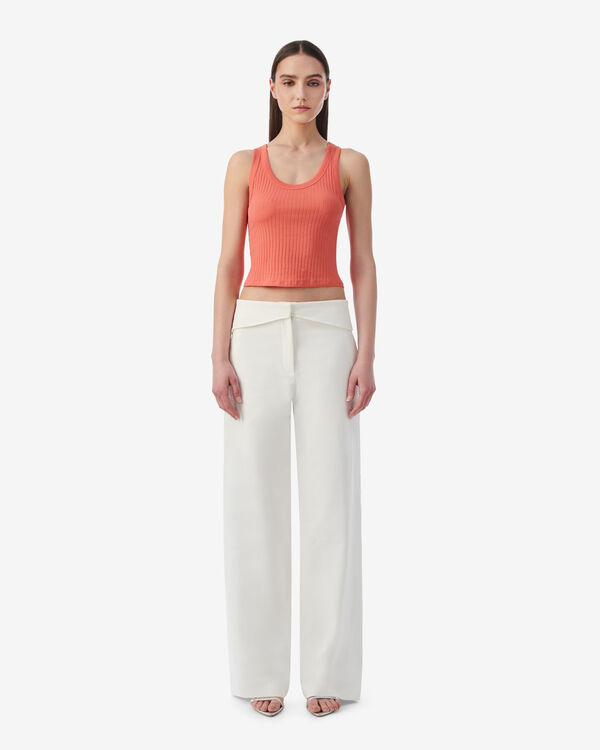 Iro DÉBARDEUR CROP CÔTELÉ GRE62