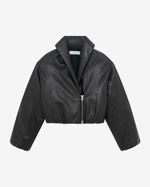 iro DOUDOUNE EN CUIR BLA01