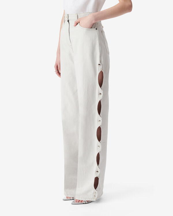 Iro JEAN À DÉCOUPES WHI49