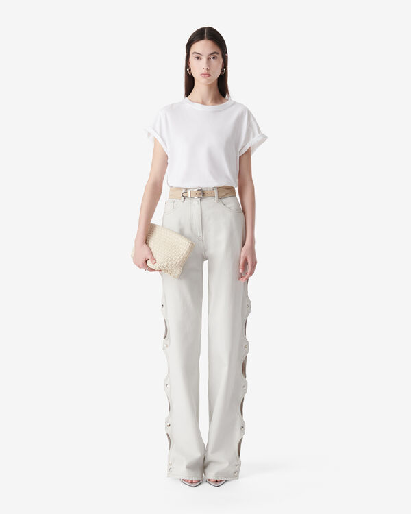 Iro JEAN À DÉCOUPES WHI49