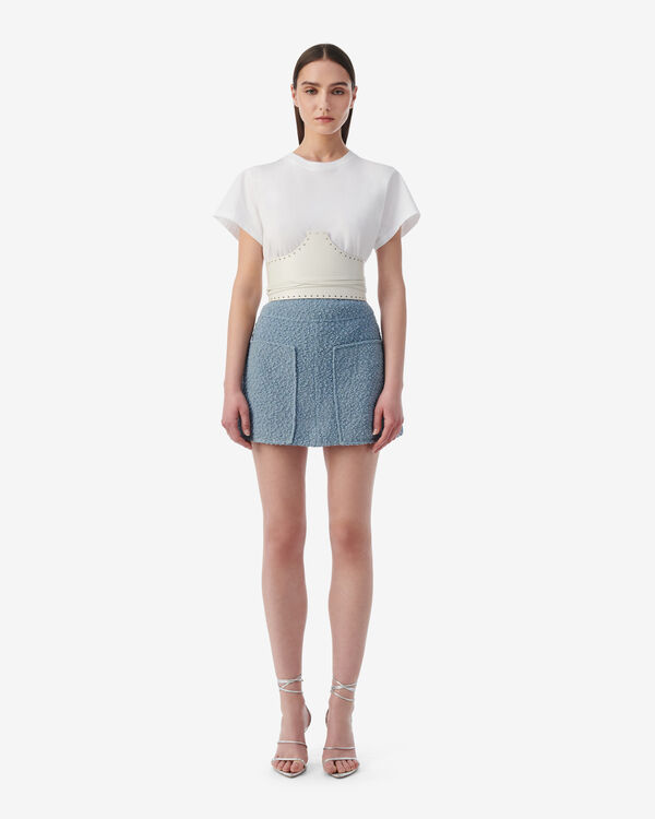 Iro JUPE COURTE BLU13