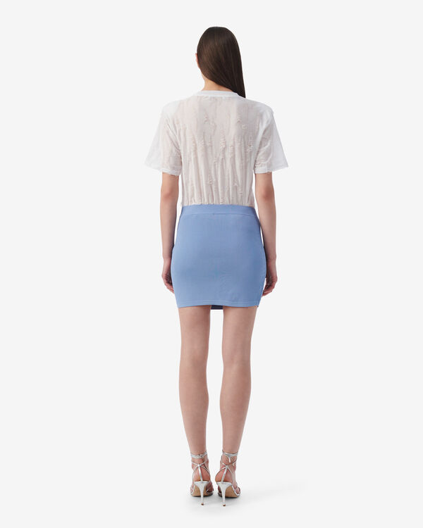 Iro JUPE COURTE CÔTELÉE BEI32