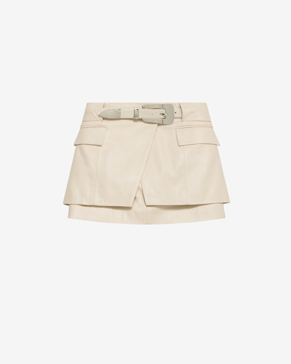 iro JUPE EN CUIR BLA01