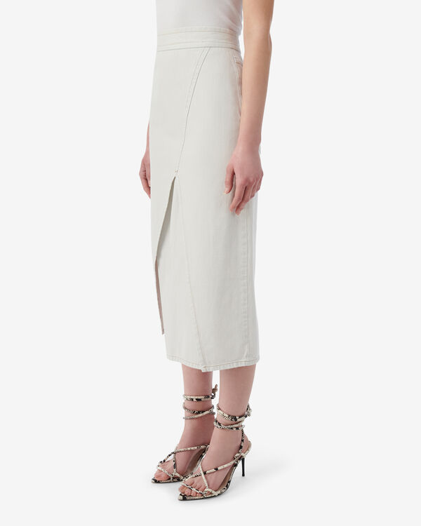 Iro JUPE EN JEAN WHI49