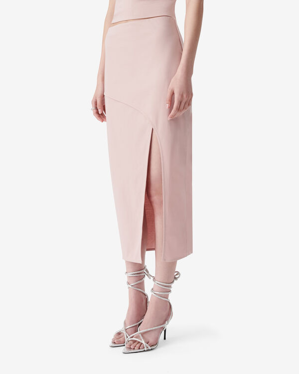 Iro JUPE LONGUE À FENTE PIN03