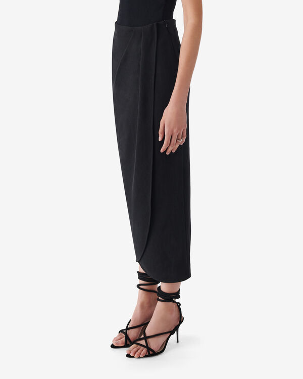 Iro JUPE LONGUE PORTEFEUILLE BLA01