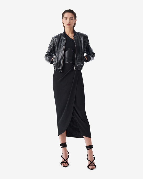 Iro JUPE LONGUE PORTEFEUILLE BLA01