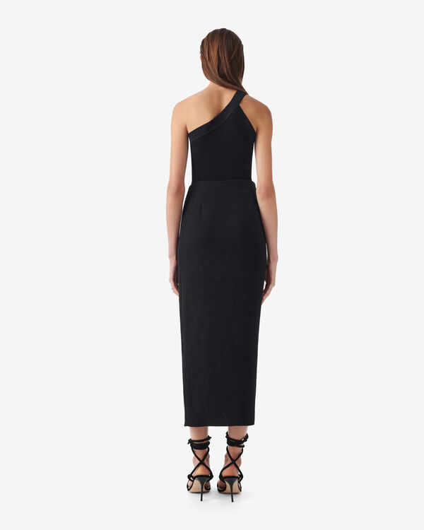 Iro JUPE LONGUE PORTEFEUILLE BLA01